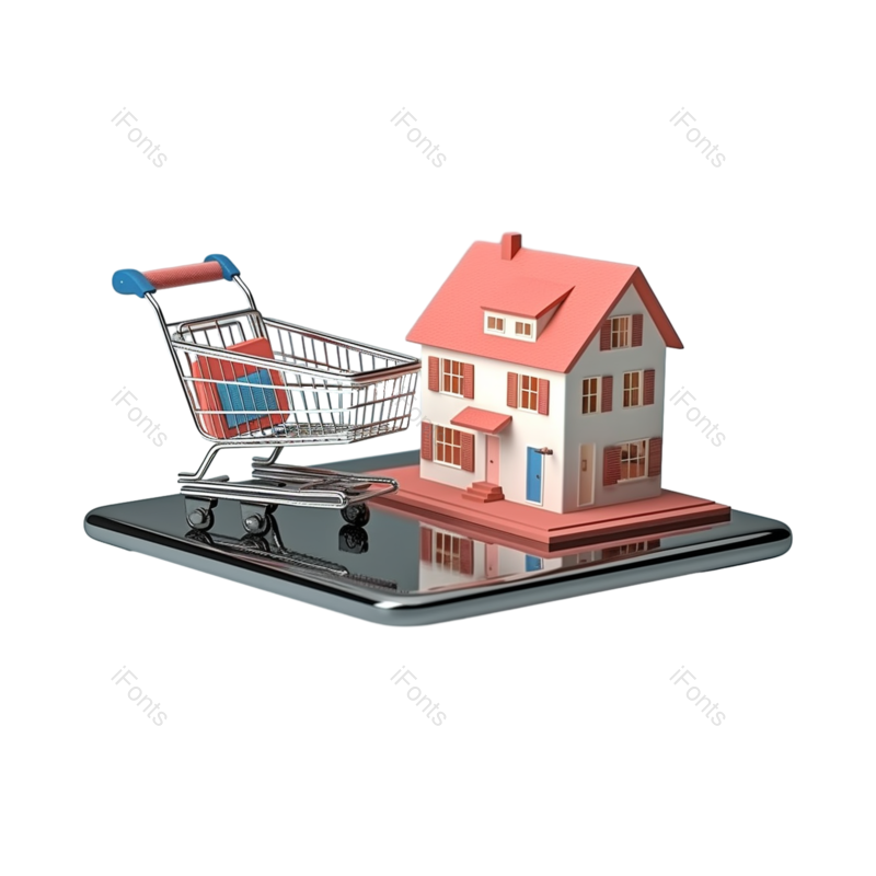 插画图片,电话元素,商务PNG,商店免抠素材